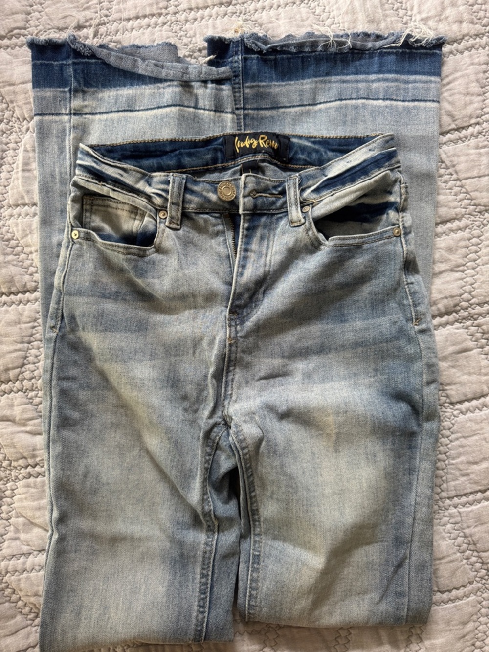 Indigo Rein Light Wash Blue Denim Jeans